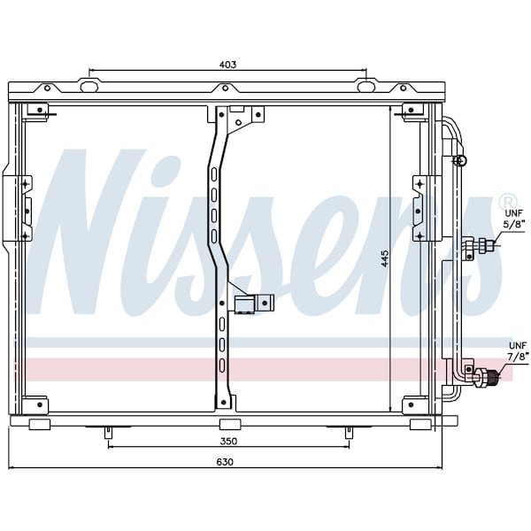 Nissen Nissens Condenser, 94330 94330 - main